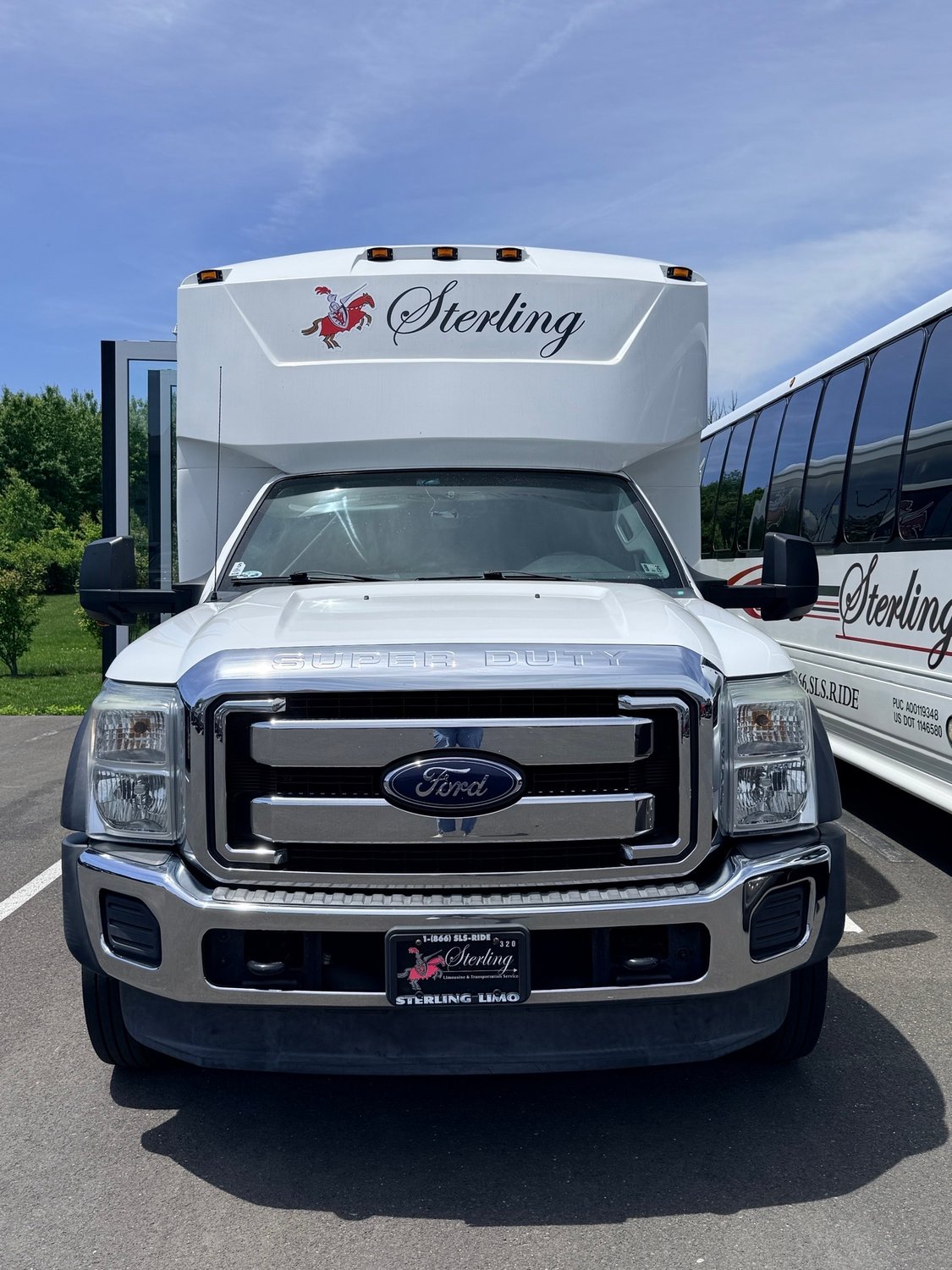 Sterling Limo Bus front view