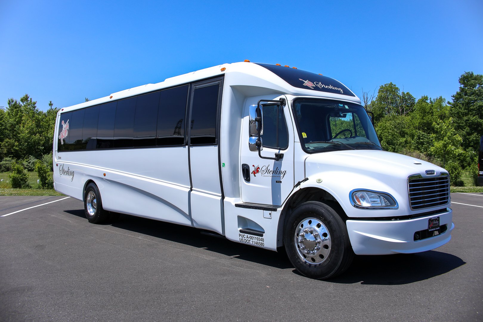 41 passenger mini coach on lot