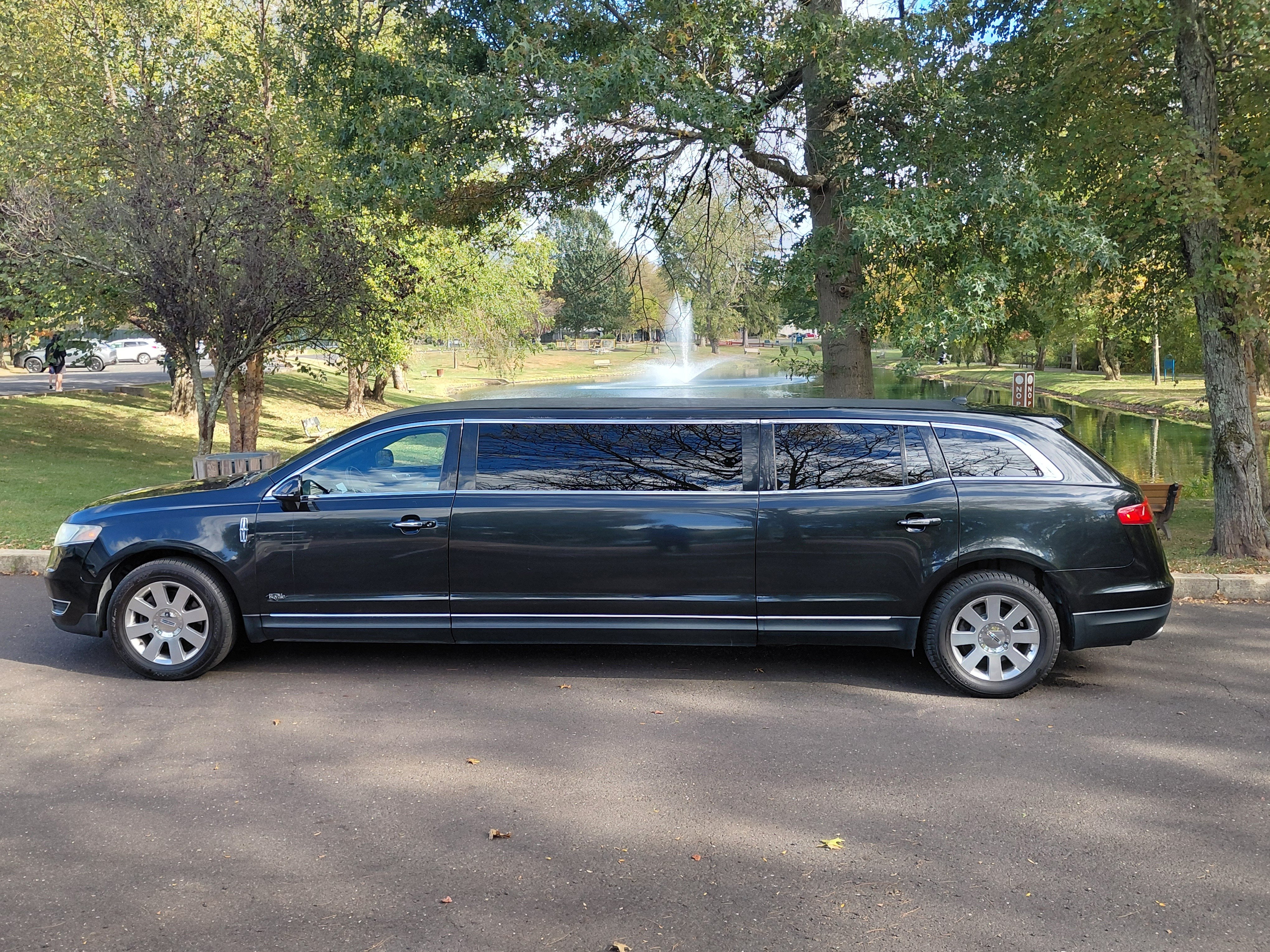 Black LImo - Wedding in Park