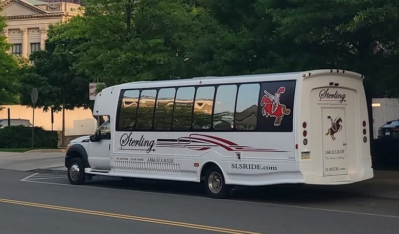 executive sprinter parked in Philadelphia
