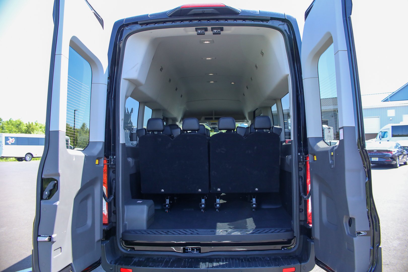 Transit Van Rear Luggage Storage