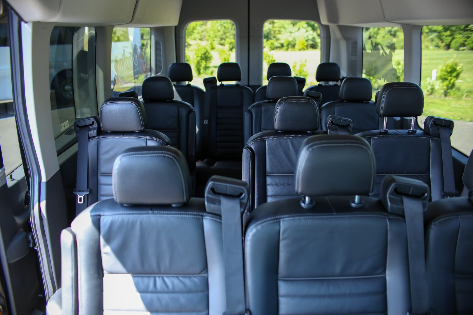 Seating image of transit van