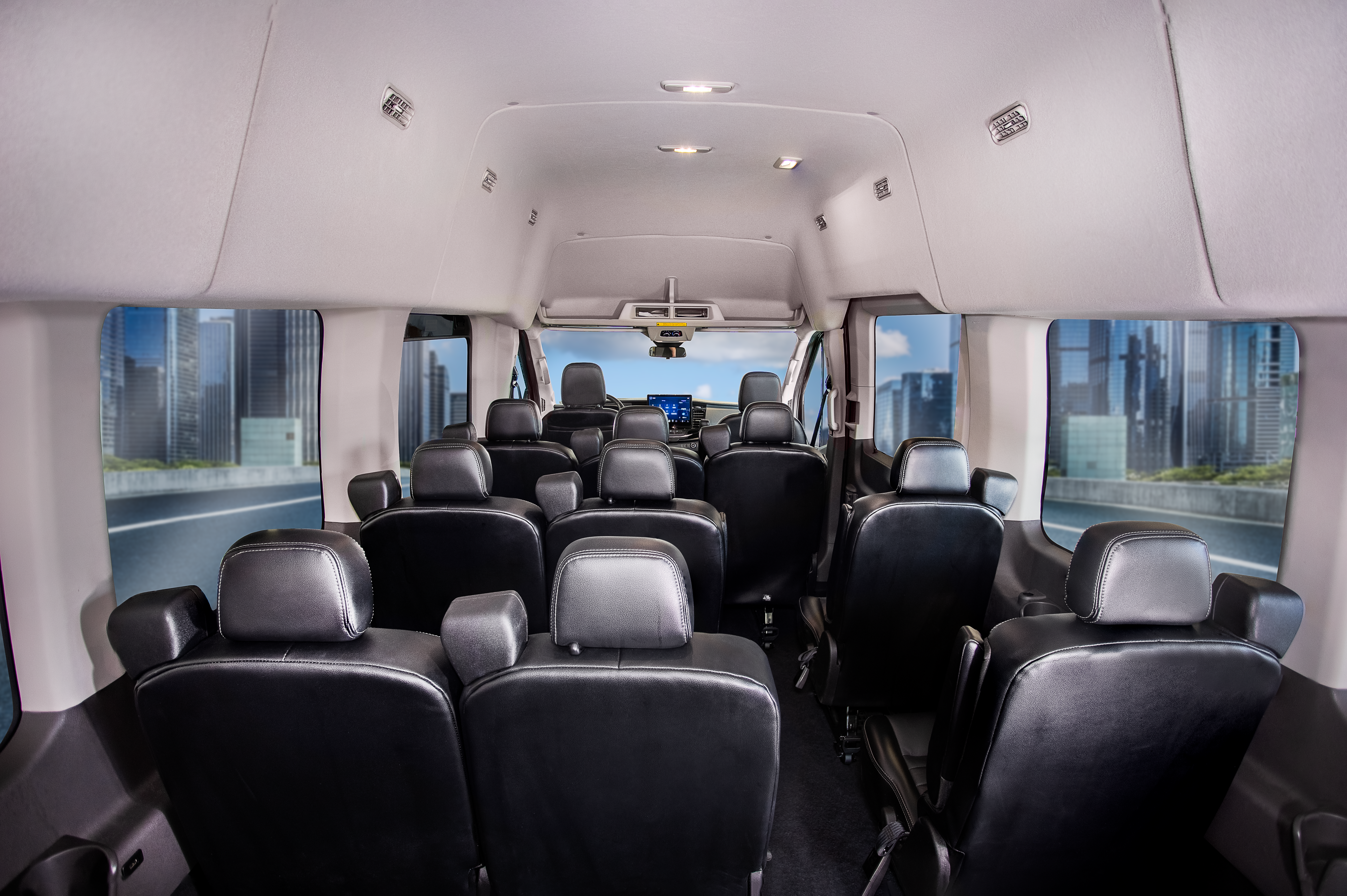 Transit Interior Rear View