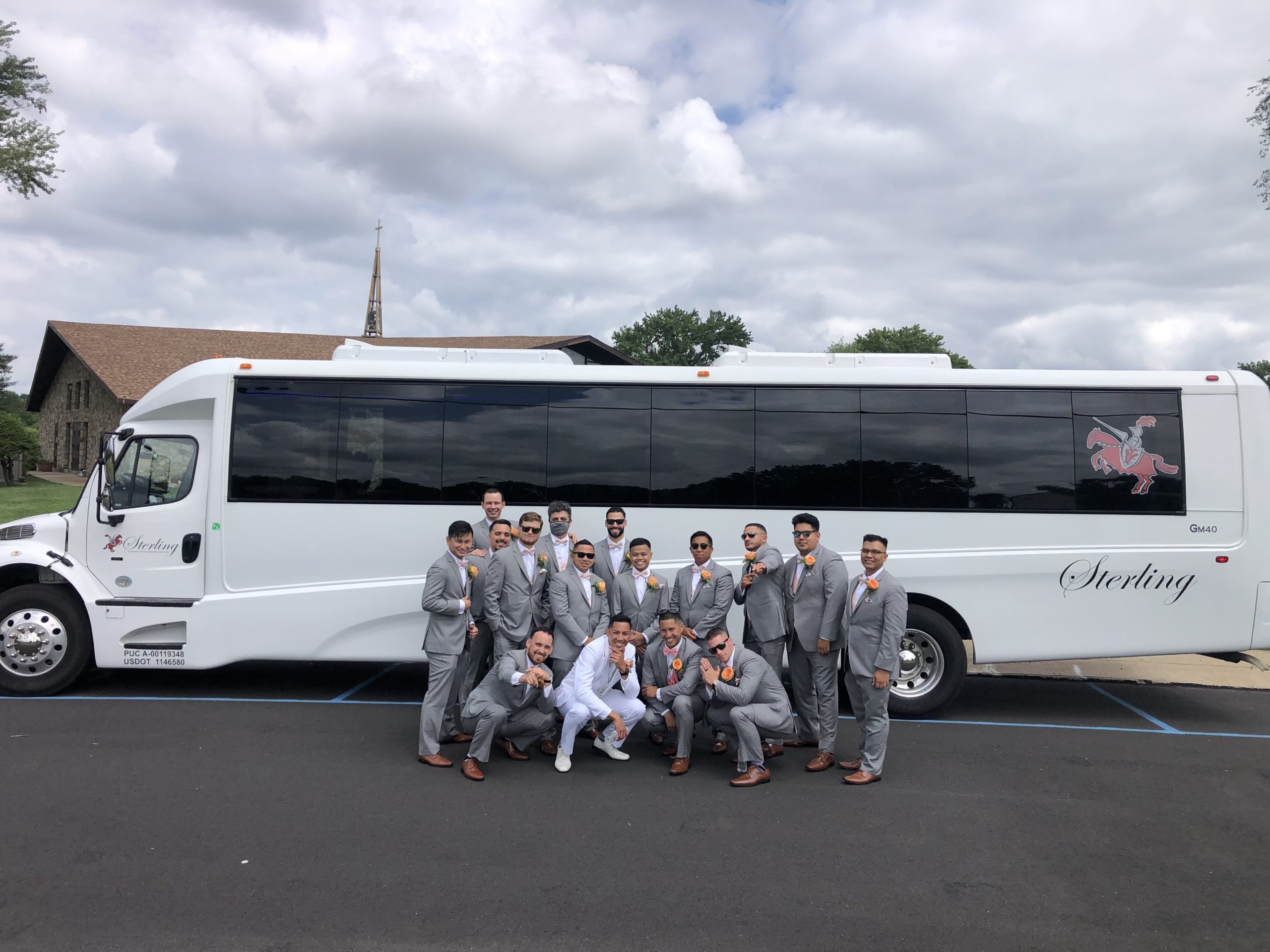 Wedding Transportation Party Buses For Weddings Sterling Limousine And Transportation Services